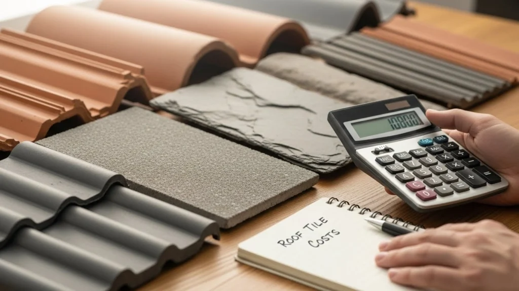 roof tiles price comparison UK materials