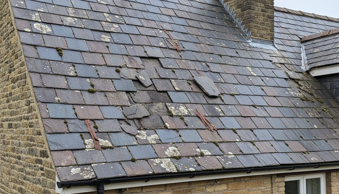 common slate roof problems UK