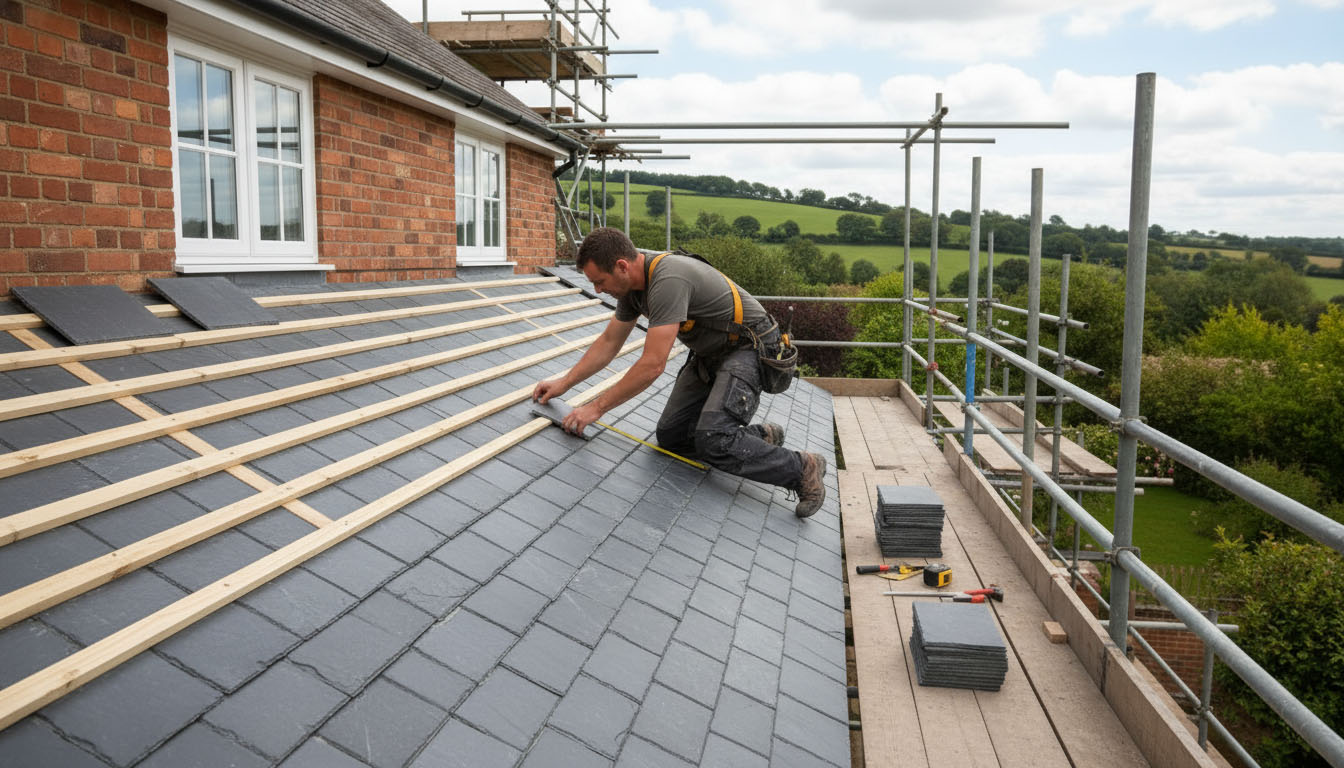 Slate roofing regulations UK