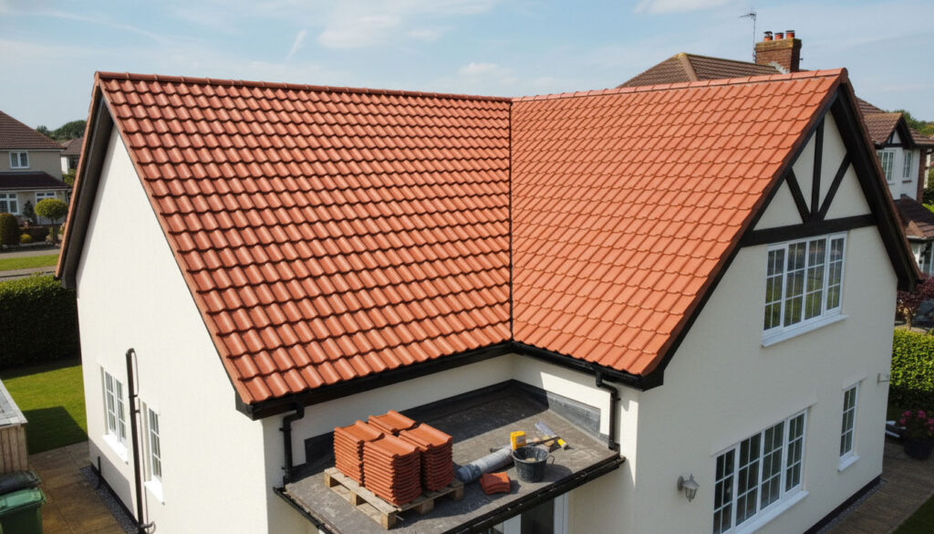 tile roofing cost UK