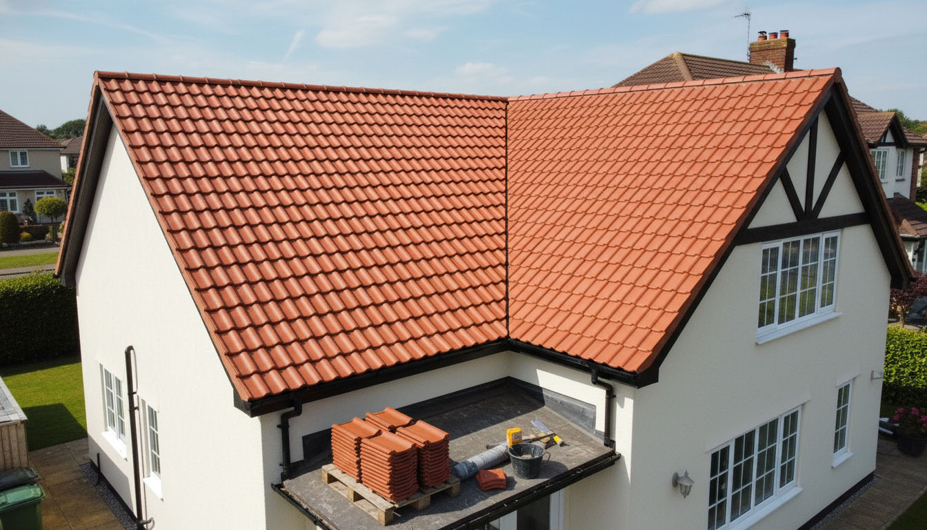tile roofing cost UK