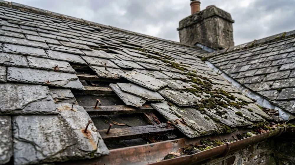 Causes of Slate Roof Damage