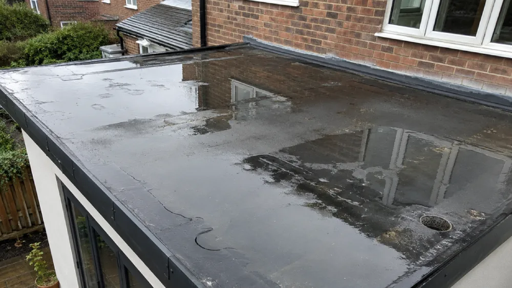 Roof restoration cost inspection on a UK tiled roof
