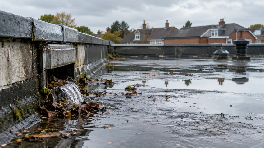 Roof Drainage Problems Uk How Poor Water Flow Causes Damage 