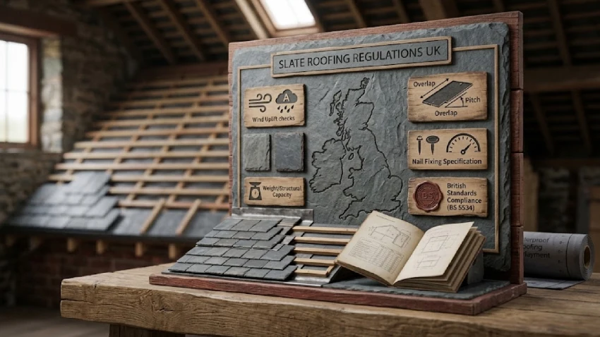 Slate Roofing Regulations UK