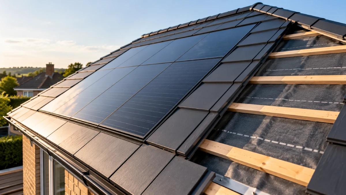 In-Roof Solar & Underlay Retrofitting for UK Roofs