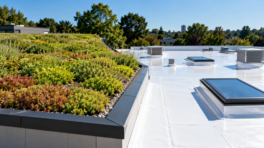 Living green roof system